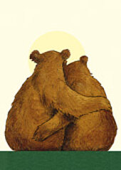 Postkarten Motiv „Bärenglück“