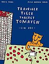 Trauriger Tiger toastet Tomaten