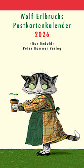 Wolf Erlbruchs Postkartenkalender 2026