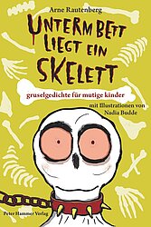 Unterm Bett liegt ein Skelett